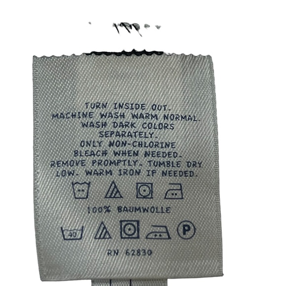 Lands' End women’s navy long sleeve Performance Polo shirt size 7-8 NWOT - Picture 6 of 6